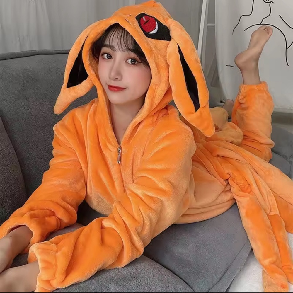 Orange Kurama Onsie Naruto